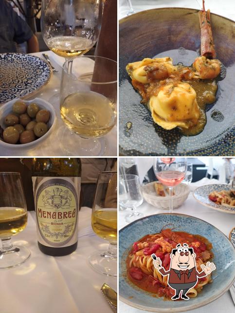 La cibo e bevanda del ristorante