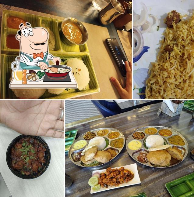 Fried rice at ANDHRA CANTEEN