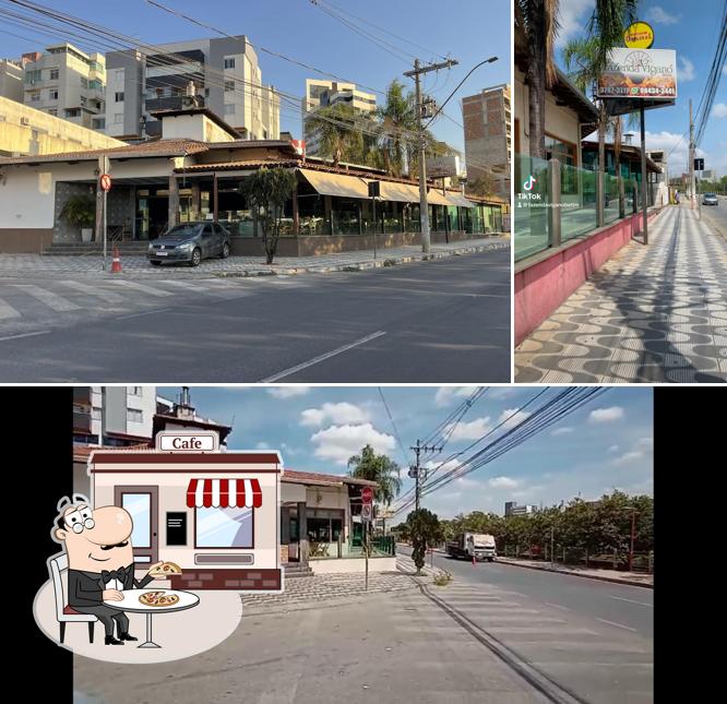 O exterior do Churrascaria e Pizzaria Fazenda Vigano Betim