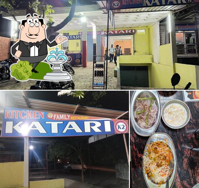 This is the photo depicting exterior and food at Kitchen katari family restaurant