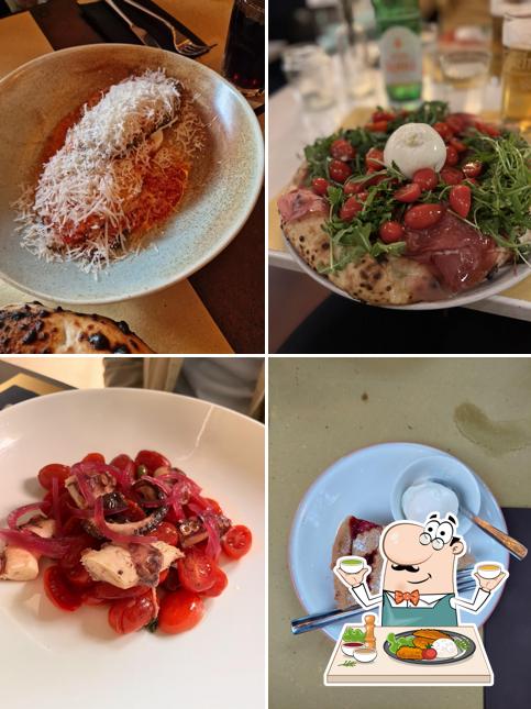 Cibo al Pizzeria Linea Ottantotto