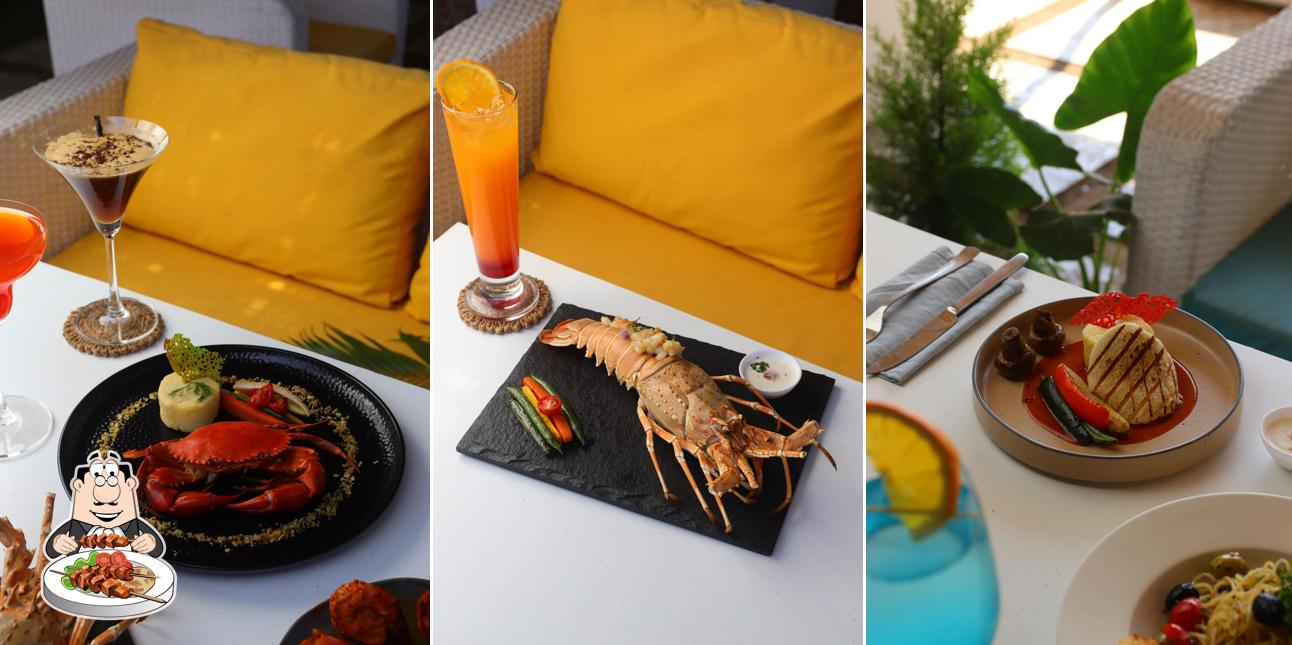 Food at One80 Sunset Bar