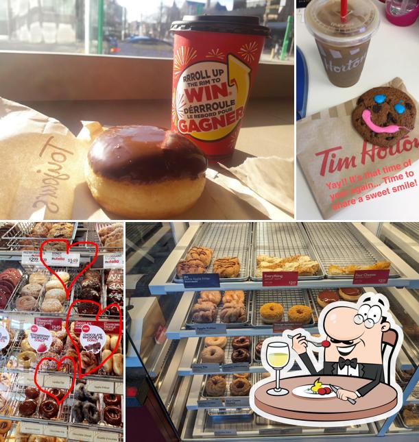 Nourriture à Tim Hortons