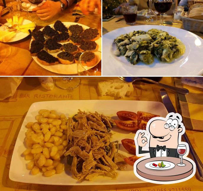 Platti al Trattoria Ristorante Il Barco Reale