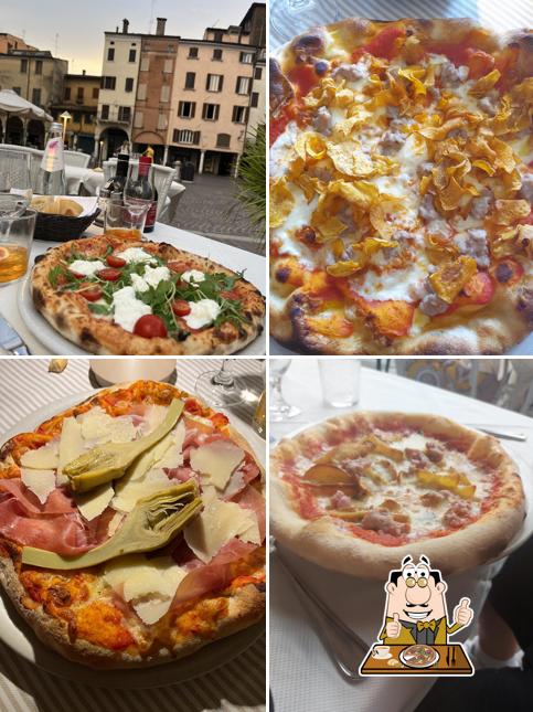Scegli tra le svariate varianti di pizza