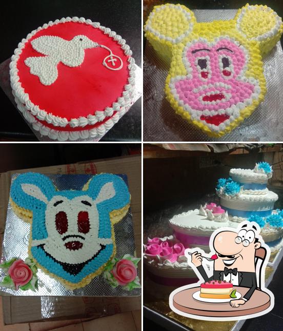 Malabar Bakery serves a selection of sweet dishes
