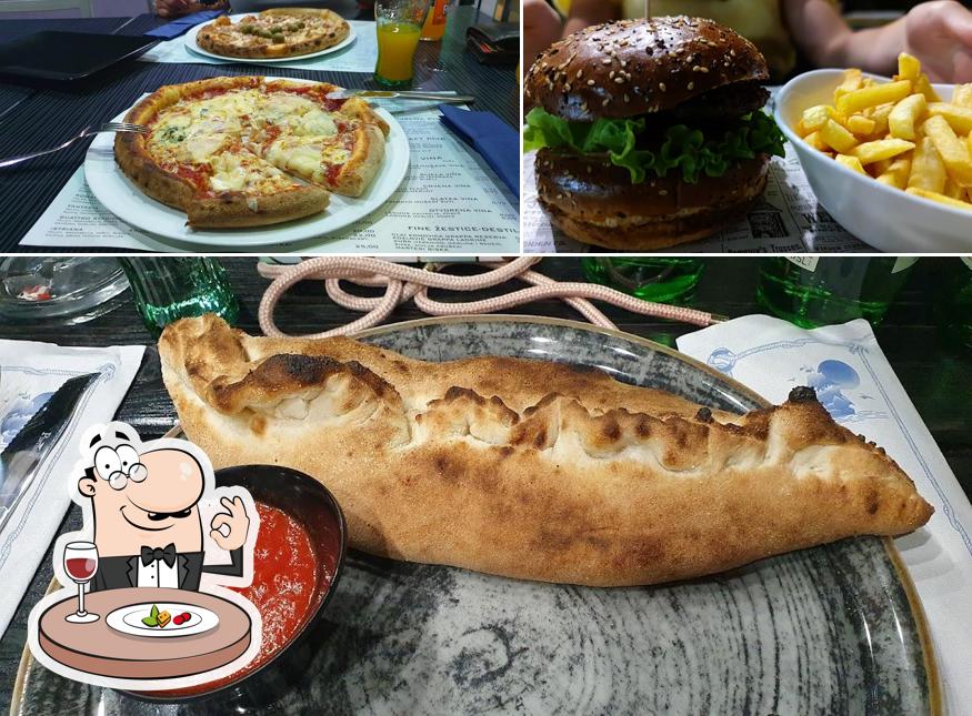 Platti al Pizzeria In Forno