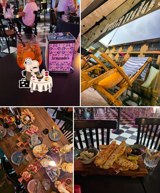 Cibo al Armando's pane e vino WEINBAR