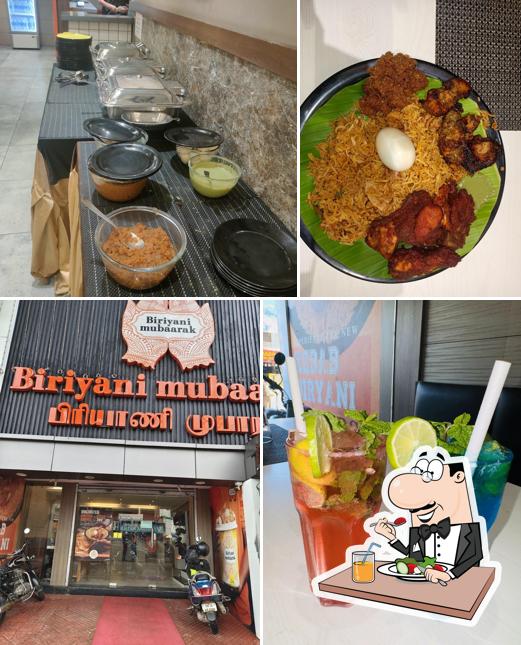 Meals at Biriyani Mubaarak Aminjikkarai