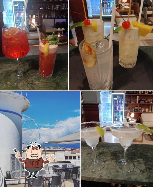 Questa è la foto che presenta la cibo e interni di Club Nautico Clipper Viareggio