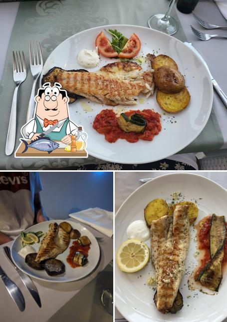 Salmone grigliato al Restaurant Moreska