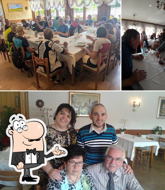 Gli interni di Trattoria Ponte Delle Valli