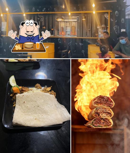 Food at Shawarma Shack