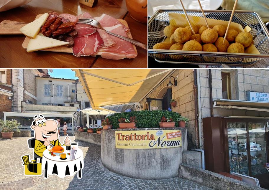 Platti al Trattoria Norma - Vino e cucina