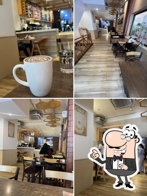 Check out how Mansar Coffee looks inside