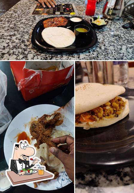 Food at Palace Restaurant
