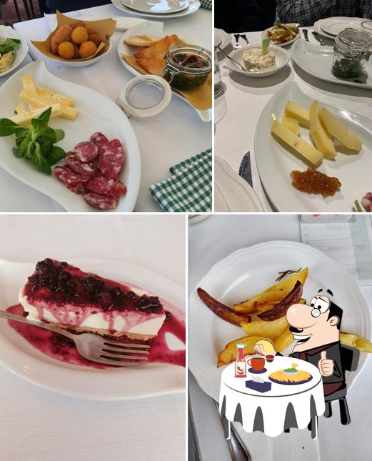 Piatto di formaggi al Agriturismo Carlo e Nadia