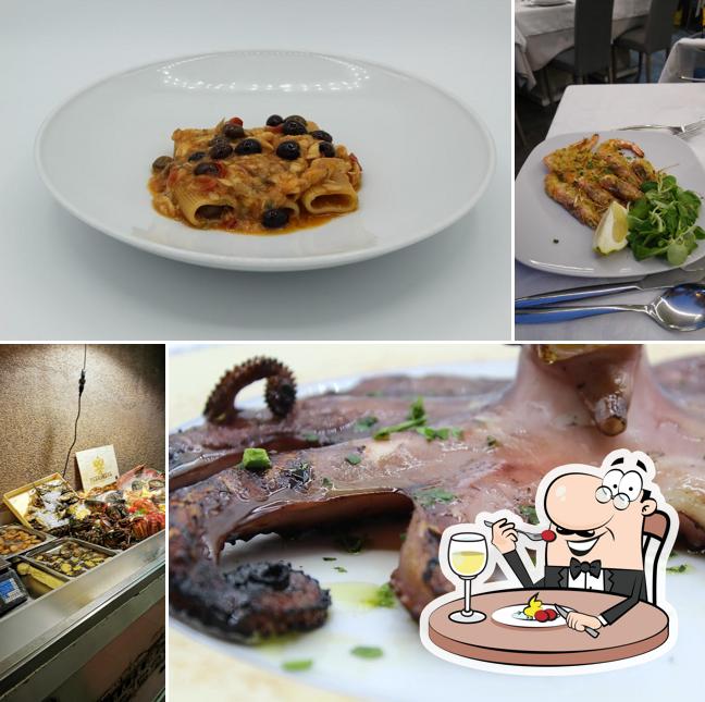 Platti al Ristorante Corte dei Biscari