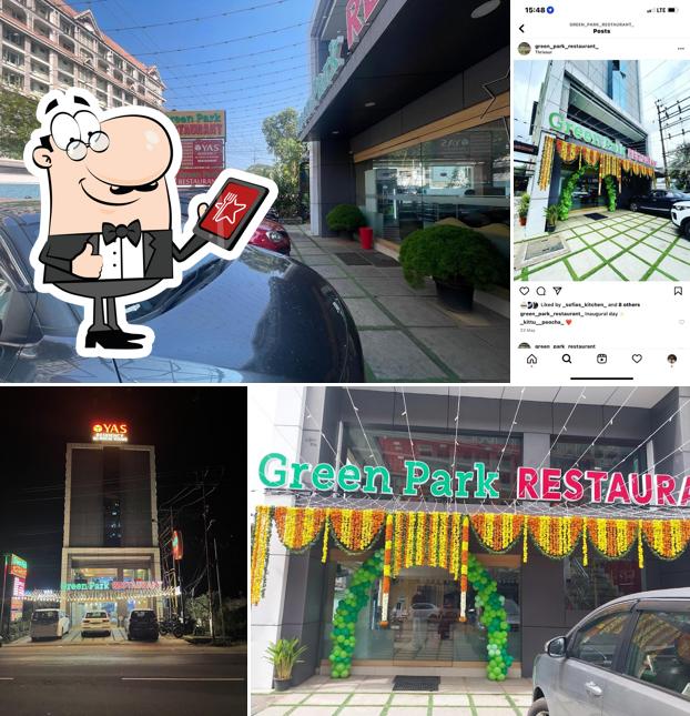 Check out how GREEN PARK RESTAURANT looks outside