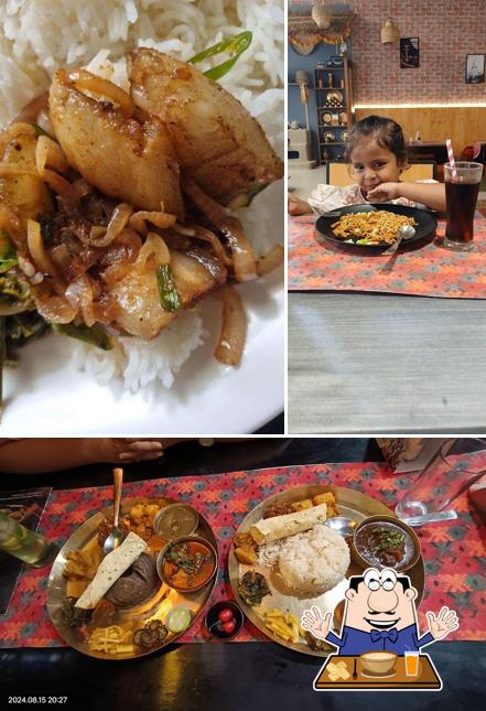 Food at Muglan Bhansa & Cafe