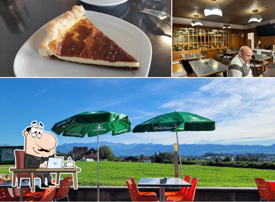 Guarda la foto che raffigura la interni e cibo di Restaurant Sternen Rotenstein