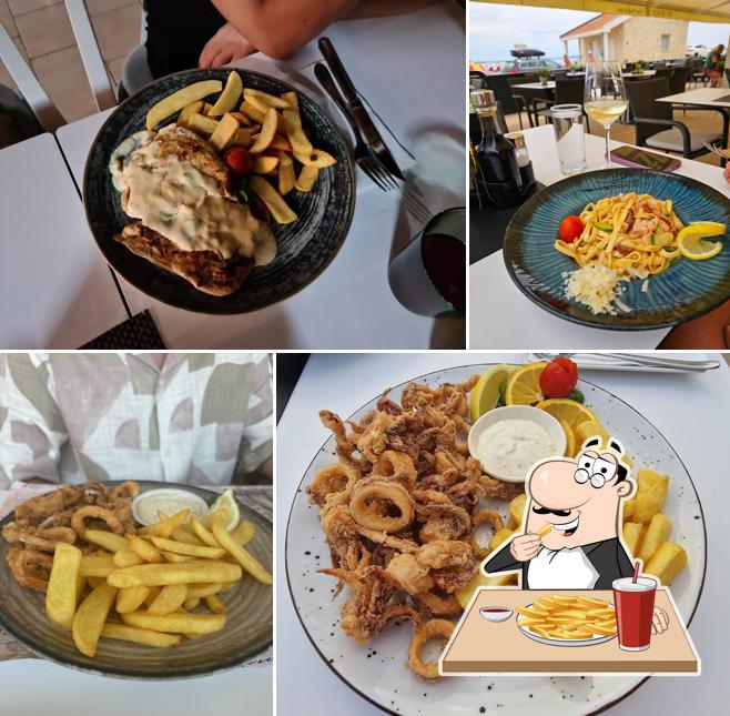 Patatine fritte al The Beach Fine Food & Bar