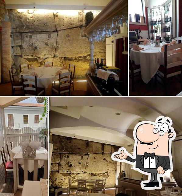 Gli interni di Trattoria Antiche Mura