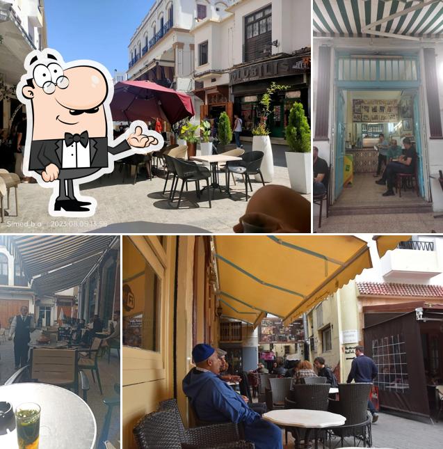 L'intérieur de Café Tingis