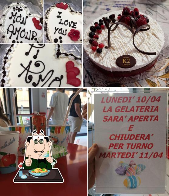 Cibo al Gelateria K2