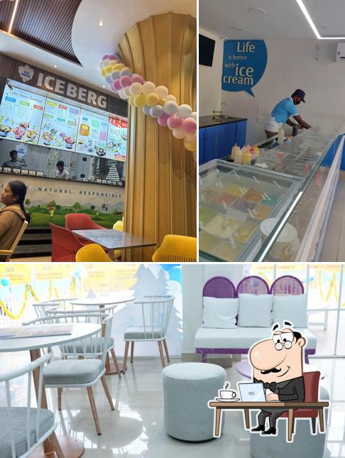 Check out how Iceberg Organic Icecreams looks inside