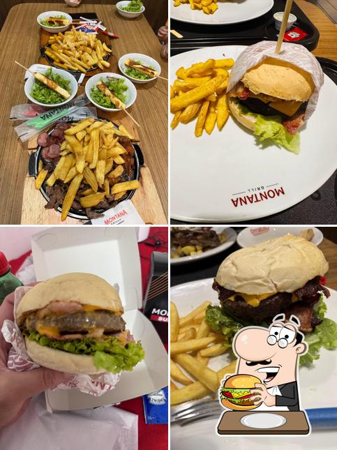 Os hambúrgueres do Montana Grill irão saciar uma variedade de gostos