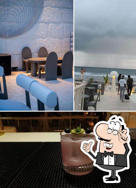 Take a seat at one of the tables at Morjim Culture