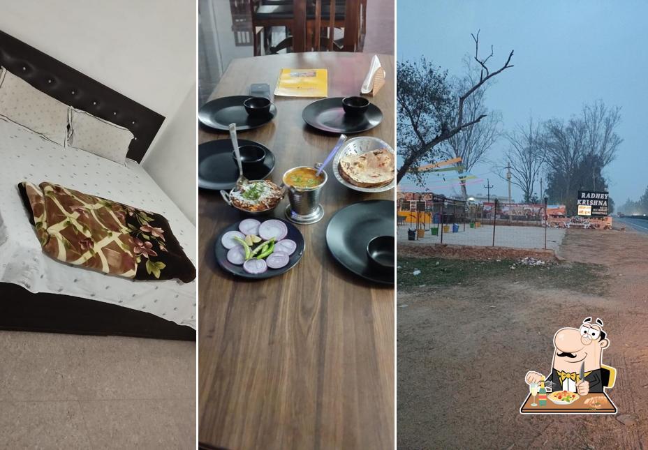 Food at Radhey krishna Resort Restaurant Banquets hall