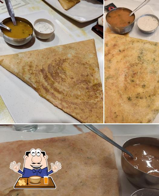 Masala dosa at Anil's Fast Food & Ice Cream
