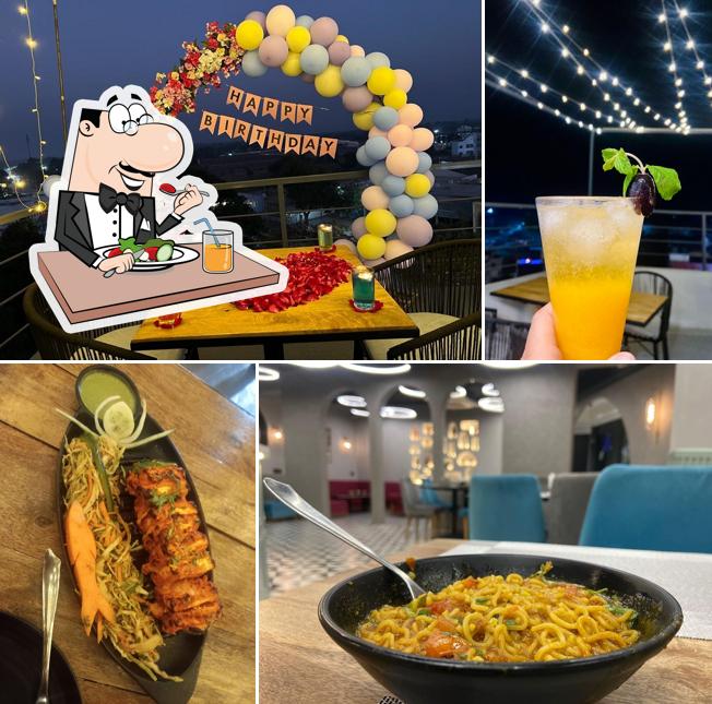 Food at Daily Meals Cafe & Rooftop