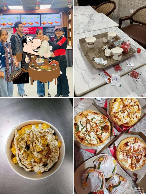 Food at Pizza Wings Patiala