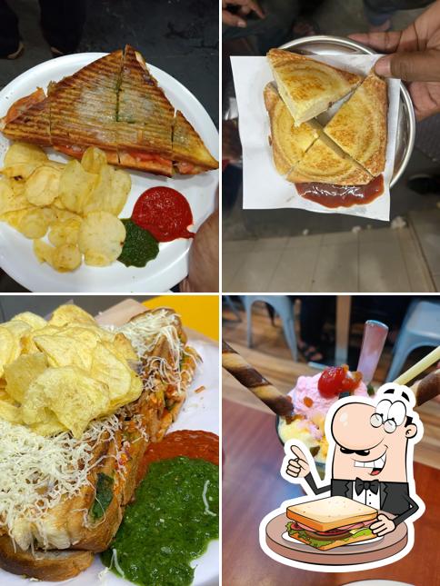 Grilled cheese sandwich at Sheetala Fast Food