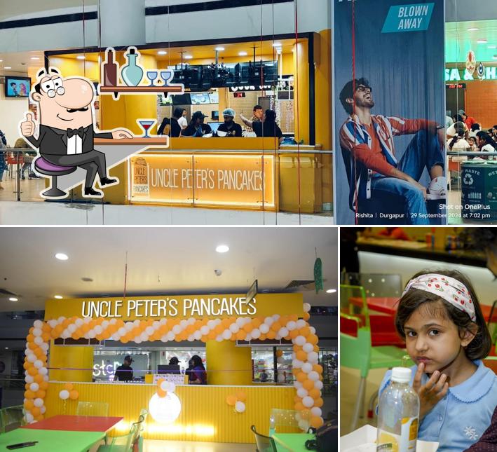 The image of interior and beverage at Uncle Peter's Pancakes The image of interior and beverage at Uncle Peter's Pancakes