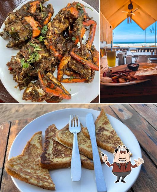 Meals at ducknChill-Agonda