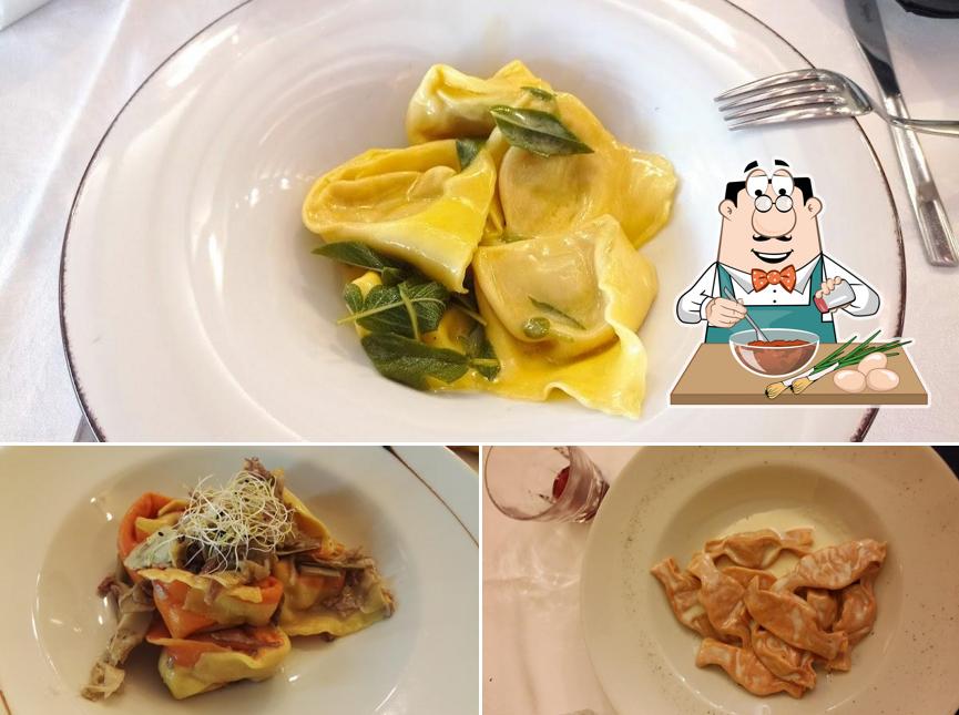 Ravioli al Agriturismo La Sapienza