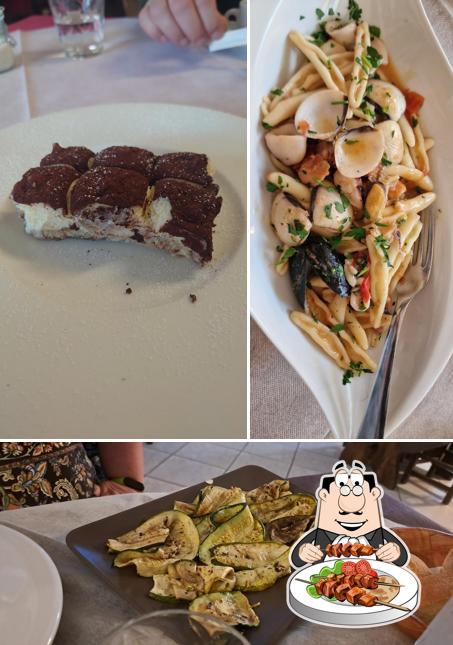 La immagine della cibo e interni di Il Guerriero