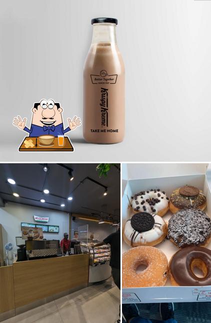Food at Krispy Kreme