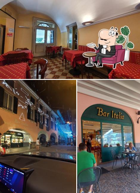 Gli interni di Bar Pasticceria Italia