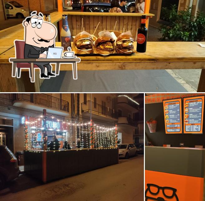 La foto della interni e cibo di D'FOOD