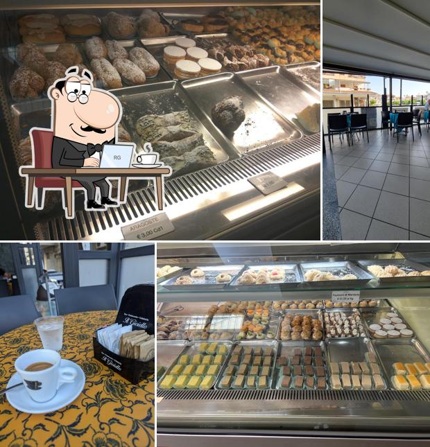 Installez-vous à l'une des tables de Il Gioiello