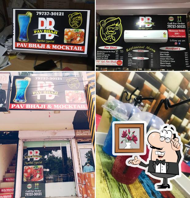 The interior of Pb Pav Bhaji
