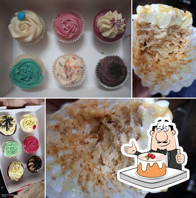 Carrot cake at V's Cupcakes