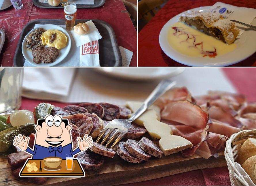 Cibo al Rifugio Ciampac