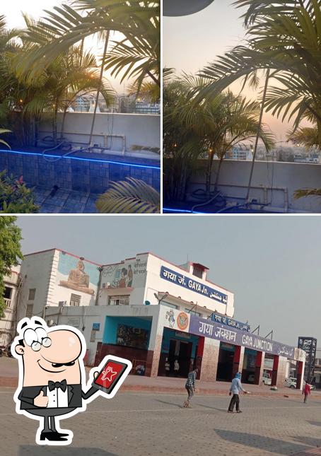 The exterior of Zaika Fine Dinning Restaurant