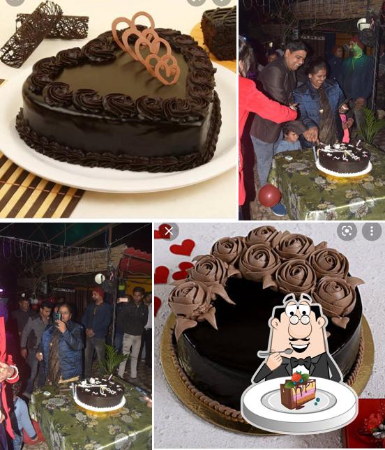 Chocolate cake at Akashdeep Restaurant Best Multi Cuisine